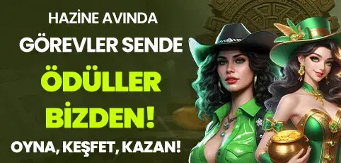 ÖDÜLLERLE DOLU HAZİNE AVI GRANDPASHABET'TE!